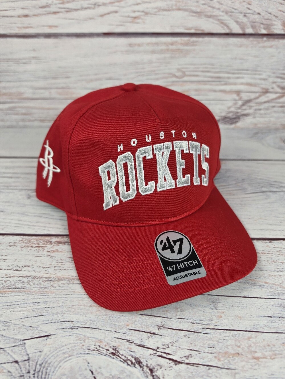 NEW Houston Rockets Red '47 Hitch Adjustable Hat NBA Basketball Cap